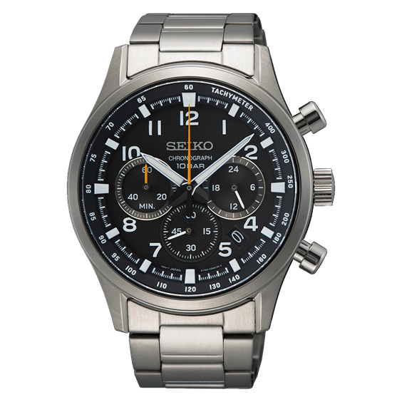 Watch Seiko Man Sportura in Steel SSB447P1 - SSB447P1